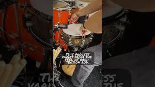 How do you get this kind of snare drum sound? #shorts #short #snaredrum #snare #sound #tune #tuning