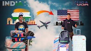 INDIA to USA vlog | The Journey Begins | #india #usa #vlog |   MS IN USA | తెలుగు