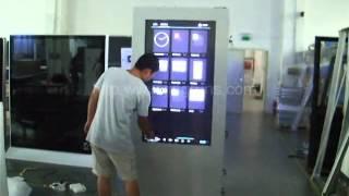 Kiosk open frame monitor/double sided kiosk---Jingruns