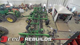 RUST to RED E - Reviving a John Deere Drill