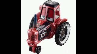 Disney Cars No Stall Racing Tractor A Cancelled Diecast