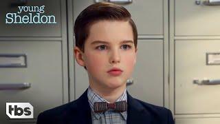 Sheldon Battles the IRS in a Tax Audit Showdown (Clip) | Young Sheldon | TBS