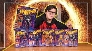 Abriendo Todas las Figuras de SPIDER-MAN Marvel Legends Retro Parte 3  | El tio pixel