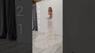 5 Bustle Ideas for Wedding Dresses....a #shorts clip