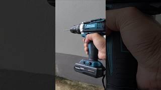 Power of electric screwdriver drill #shortvideo #cordlessdrill