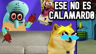 LOS CRÍMENES DE CALAMARD0, EL LADO OSCURO DE BOB ESPONJA - Hilos con cheems