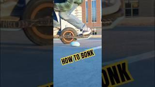 How to bonk a Onewheel with our concrete bonk blocks! #onewheel #tutorial #skateboarding #howto