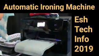 Automatic ironing and folding machine | Esh Vlog