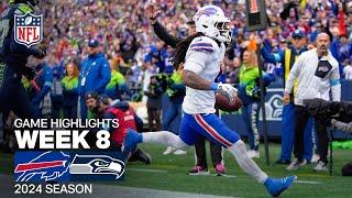 Buffalo Bills vs. Seattle Seahawks Game Highlights | NFL 2024 Season Week 8