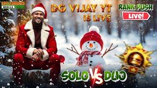 DG VIJAY YT|BGMI RANK PUSH LIVE|SOLO RUSH|WINNING GAMEPLAY&STRATEGIES FOR BEGINNERS|SHANOK ERANGEL