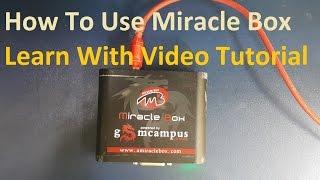 How To Use Miracle Box Class 2