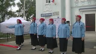 Открытие модельной библиотеки в посёлке Петровском.