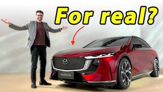 The all-new Mazda 6 is a Tesla Model 3 hunter! Mazda 6e REVIEW (EZ-6)