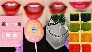 30MINUTES EMOJI EATING ASMR FOR SLEEP, GALAXY FOOD, Y2K FOOD, MINECRAFT FOOD ASMR 