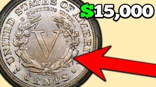 Liberty Head V Nickel Error Coins Worth Money!