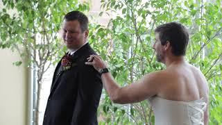 Jared's First Look...With His Best Man
