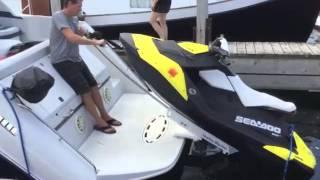 Hurley H3O Davit and Sea Doo Spark