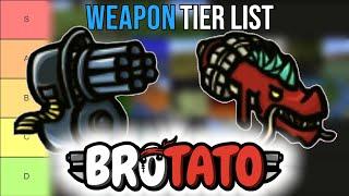 Brotato Weapon Tier List