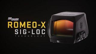 ROMEO-X SIG-LOC™ | Pistol Optic Integration Redefined