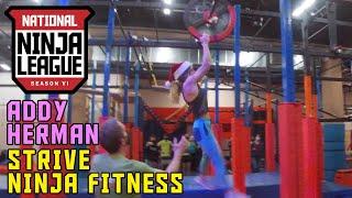 Addy Herman 1st Place Strive Ninja Fitness | National Ninja League Season 6