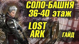 36-40 этажи Lost Ark Башня теней Гайд