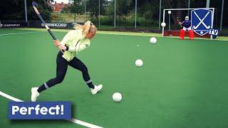 Advanced Forehand-shot / hit / slap | Hockey Heroes TV