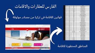 القوانين الجديدة للاقامة السياحية في تركيا 2023 . تكاليف والاوراق المطلوبة لتجديد الاقامة في تركيا
