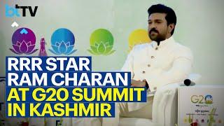 Silver Screen At The Summit: Actor Ram Charan Joins G20 Summit Event In Srinagar