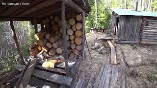 Первый день у избы. Что я там сделал? 4 серия
