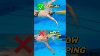 Master correct elbow position in the catch phase for faster freestyle. #SwimTechnique #Triathlon