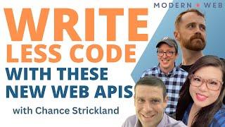 New Web APIs, CSS, Tailwind, and RSC with Chance Strickland, Ben Lesh, Adam Rackis, and Tracy Lee