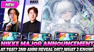 *MAJOR NIKKE ANNOUNCEMENT AT TGS!?* 2ND ANNI REVEAL OR !? WHAT TO KNOW & EXPECT!? (Goddess Victory