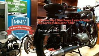 Motorrad Meister Milz | Die Patina Zündapp DB 203 Comfort