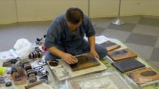 世界の木版画 浮世絵 Japanese Woodblock Printing, Tokyo JAPAN