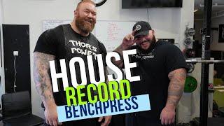 280kg / 617lbs bench press Ft. GYM REAPER