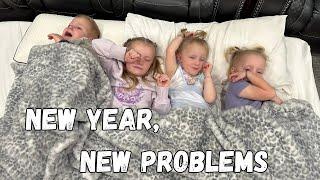 Happy New Year!  We are back!! (Christmas recap with Triplets & what is to come!)