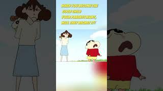 Good kids that parents love #animated  #animation #anime  #crayonshinchan #cartoon  #shinchan #funny