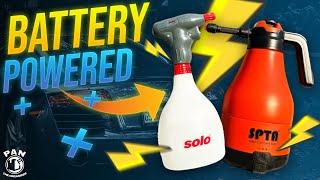 Battery Powered Sprayers!