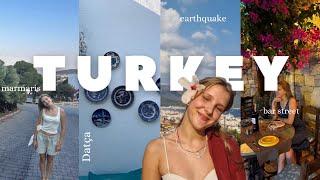 Summer in turkey | marmaris | unexpected earthquake | night life | beaches | boat trip |