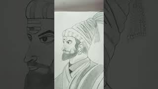 How to draw a Shivaji|| Draw with pencil sketch ||#pratibhamishracuteart #artwork  #shortsyoutube