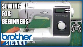 How to use a Sewing Machine - Brother ST150HDH - Heavy Duty - Tock Custom