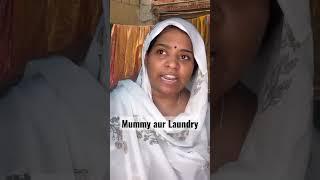 Mummy aur laundry | Pandeyniti  #ytshorts #comedyreels #shorts