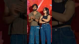 Priyanka Jain with her boy friend at promotional event in Hyderabad