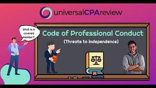 AICPA Code of Professional Conduct | Threats to Independence | AUD CPA Exam