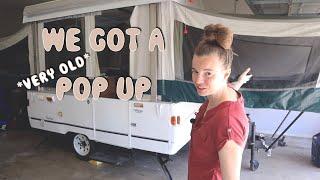 Pop Up Camper Makeover - Cringy Before Footage Vlog // This Faithful Home
