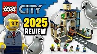 LEGO City Central Train Station (60469) - 2025 Set Review