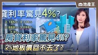 【蕭涵推播】房貸利率驚見4%？ 2%地板價回不去了？ @ebcrealestate