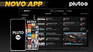 NOVO APP da PLUTO TV - MELHOR e com NOVIDADES!