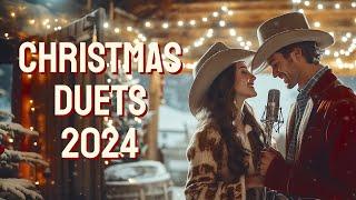 20 Country Christmas Duets 2024 - Full Holiday Playlist (All New Songs)