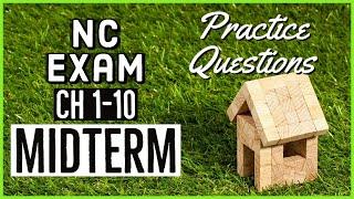 NC Real Estate Exam Midterm Review | CH 1-10 Questions! 